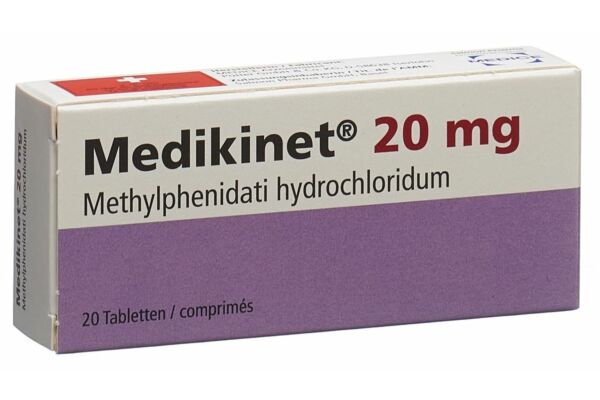 Medikinet Tabl 20 mg 20 Stk