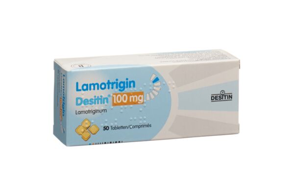 Lamotrigin Desitin cpr 100 mg 50 pce