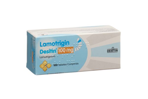 Lamotrigin Desitin cpr 100 mg 100 pce