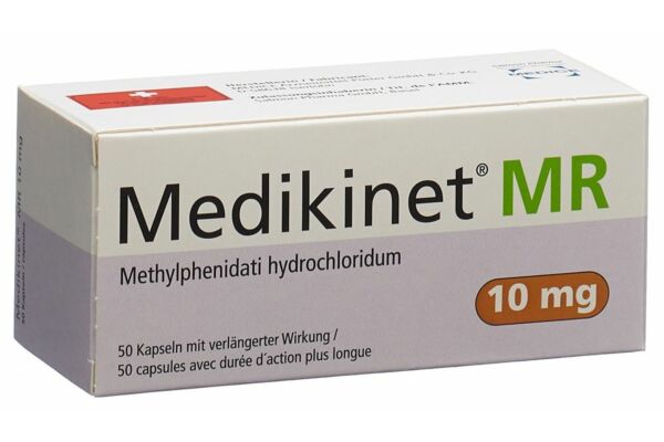 Medikinet MR caps 10 mg 50 pce