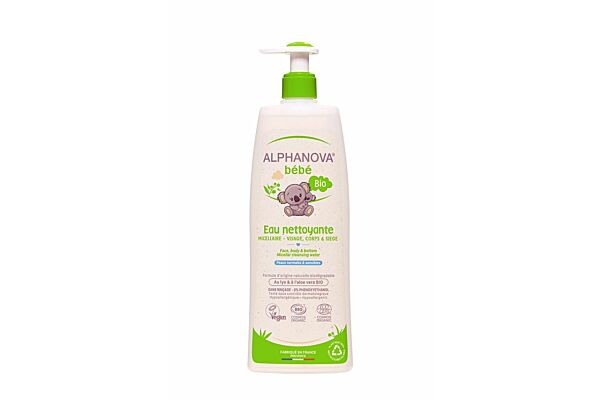 Alphanova BB eau nettoyante fl dos 500 ml