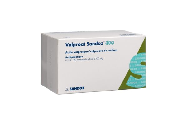Valproat Sandoz cpr ret 300 mg 100 pce