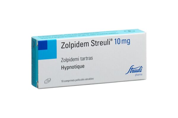 Zolpidem Streuli cpr pell 10 mg 10 pce