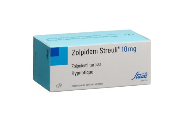 Zolpidem Streuli Filmtabl 10 mg 100 Stk