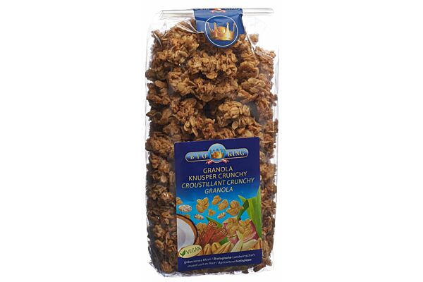 BioKing croustillant crunchy granola 375 g