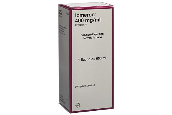 Iomeron sol inj 400 mg/ml 500ml fl