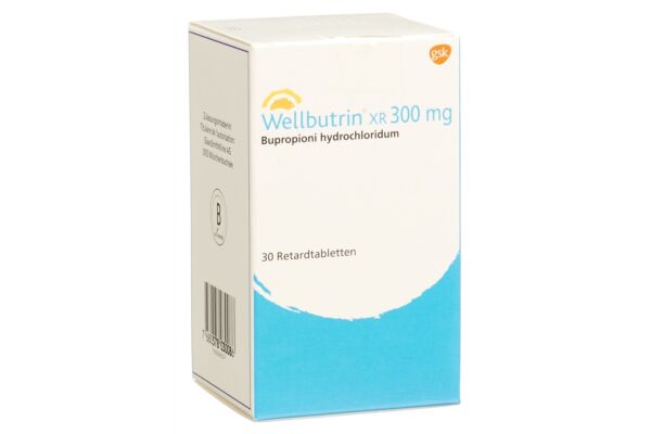 Wellbutrin XR Ret Tabl 300 mg Ds 30 Stk