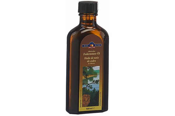 BioKing huile de noix de cèdres de Sibérie 100 ml