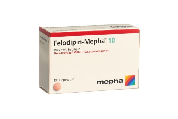 Felodipin-Mepha cpr ret 10 mg 100 pce