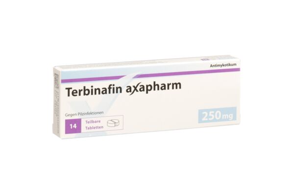 Terbinafine Axapharm cpr 250 mg 14 pce