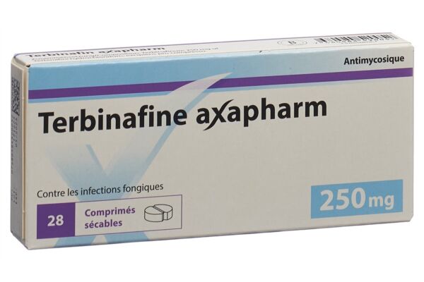 Terbinafine Axapharm cpr 250 mg 28 pce
