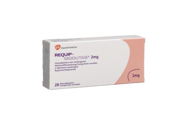 Requip-Modutab cpr pell 2 mg 28 pce