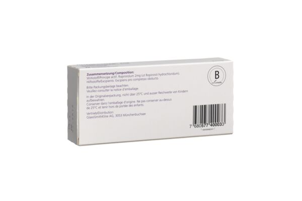 Requip-Modutab Filmtabl 2 mg 28 Stk
