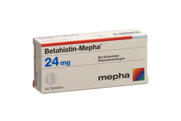 Betahistin-Mepha Tabl 24 mg 50 Stk
