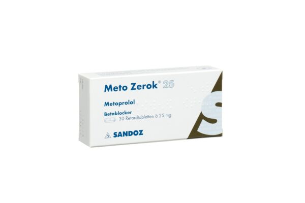 Meto Zerok cpr ret 25 mg 30 pce