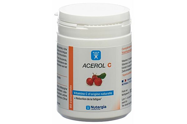 Nutergia Acerol C cpr 60 pce
