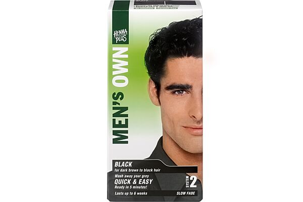 HENNA PLUS mens own syst2 black