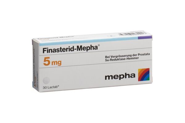 Finasterid-Mepha Lactab 5 mg 30 Stk