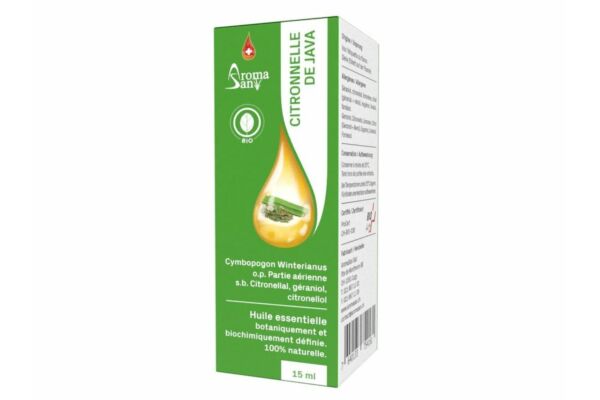 Aromasan Java Citronella Äth/Öl in Schachtel Bio 15 ml