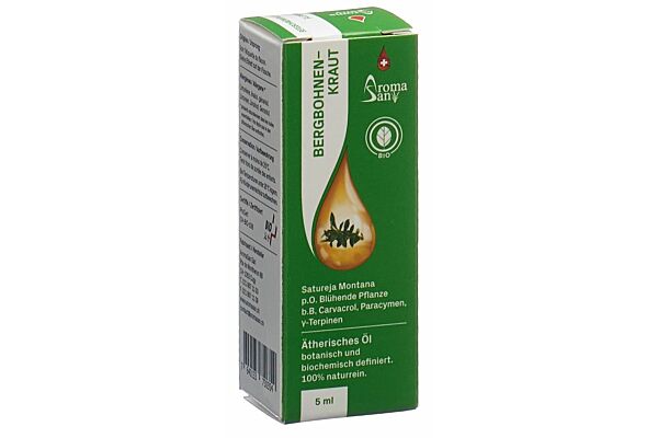 Aromasan Bergbohnenkraut Äth/Öl in Schachtel Bio 5 ml