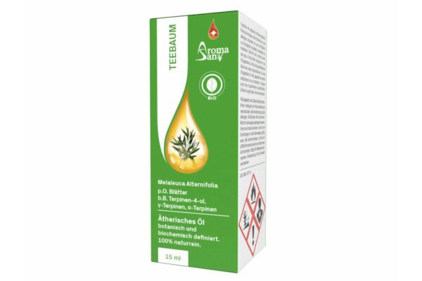 Aromasan Tea Tree Äth/Öl in Schachtel Bio 15 ml