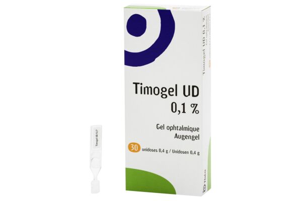 Timogel UD Augengel 0.1 % 30 Monodos 0.4 g