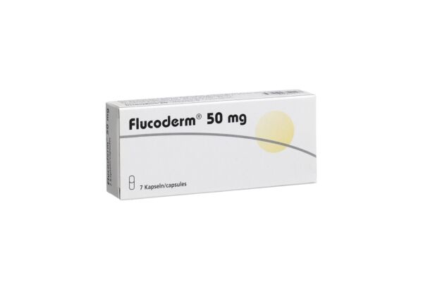 Flucoderm caps 50 mg 7 pce