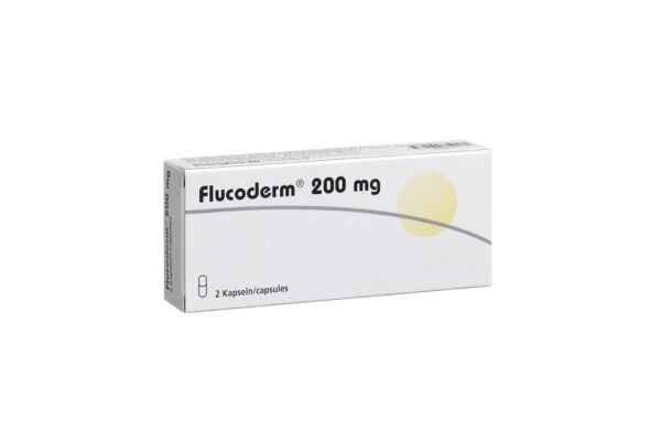 Flucoderm caps 200 mg 2 pce
