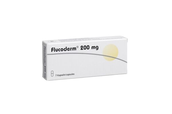 Flucoderm caps 200 mg 7 pce