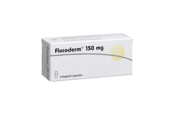 Flucoderm caps 150 mg 4 pce