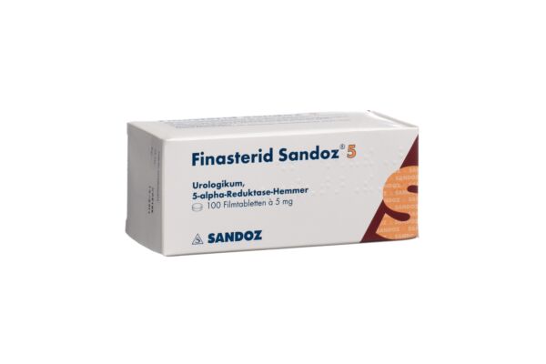 Finasterid Sandoz Filmtabl 5 mg 100 Stk