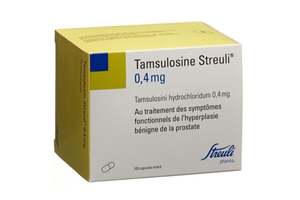 Tamsulosine Streuli caps ret 0.4 mg 100 pce