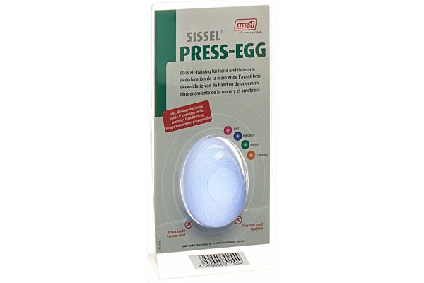 SISSEL Press Egg medium blau