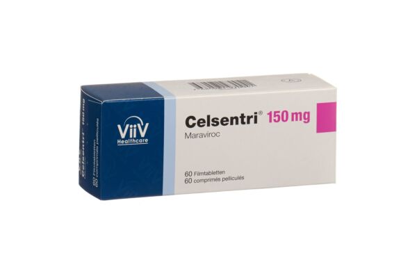 Celsentri Filmtabl 150 mg 60 Stk