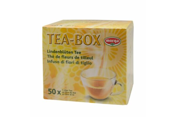 Morga tea box fleurs de tilleul sach 50 pce