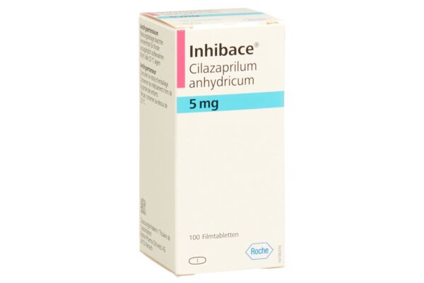 Inhibace cpr pell 5 mg fl verre 100 pce