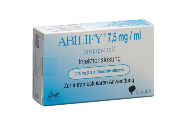 Abilify sol inj 7.5 mg/ml flac 1.3 ml