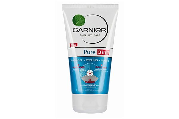 Garnier Skin Pure nettoyant 3en1 tb 150 ml