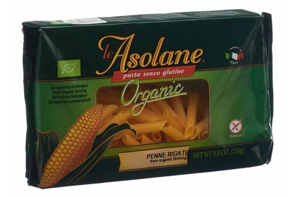 Le Asolane penne pâtes de mais sans gluten 250 g
