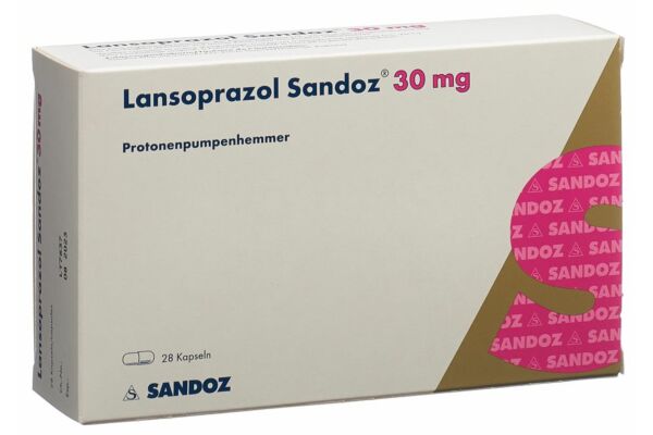 Lansoprazol Sandoz Kaps 30 mg 28 Stk