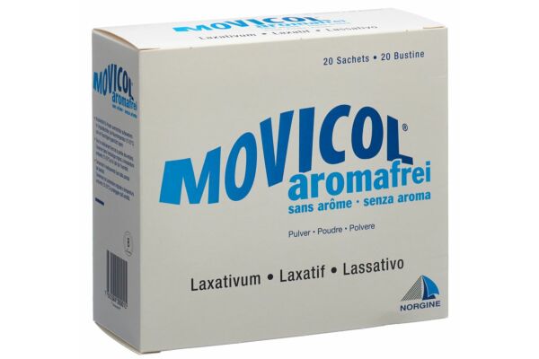 Movicol aromafrei Plv Btl 20 Stk