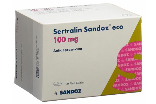Sertralin Sandoz eco Filmtabl 100 mg 100 Stk