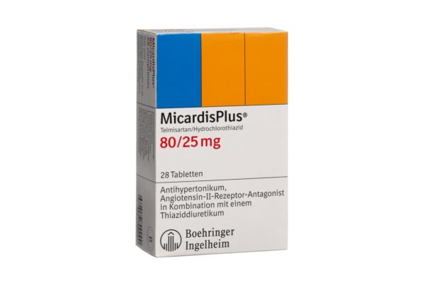 Micardis Plus Tabl 80/25 mg 28 Stk