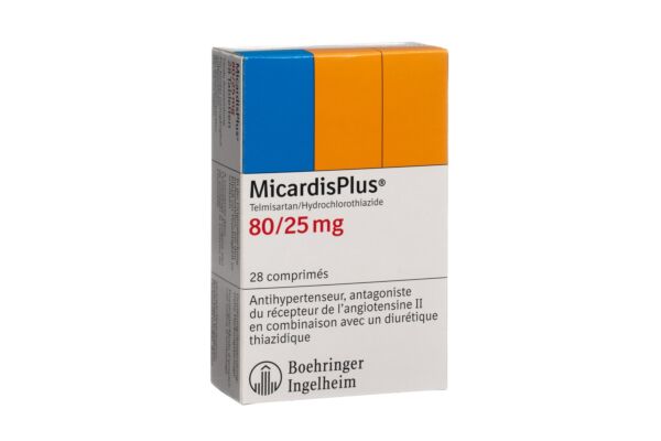 Micardis Plus Tabl 80/25 mg 28 Stk