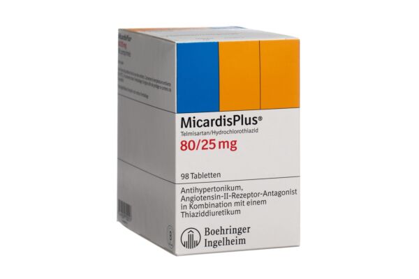 Micardis Plus Tabl 80/25 mg 98 Stk