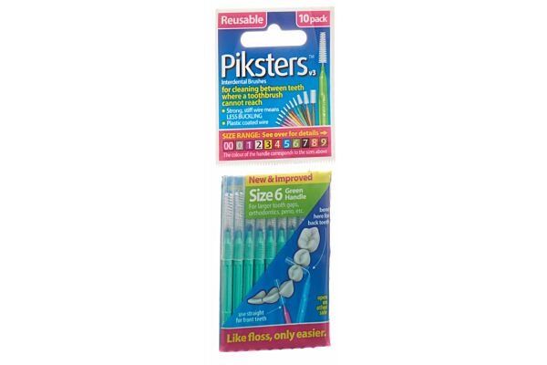 Piksters brosse interdentaire 6 10 pce