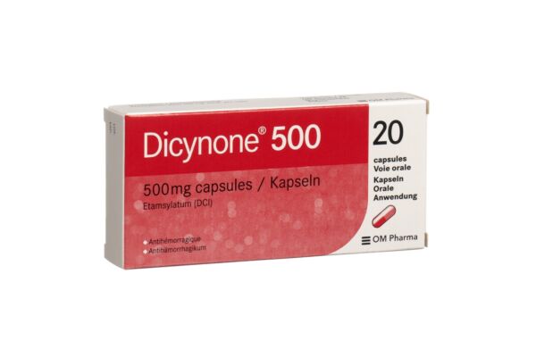 Dicynone Kaps 500 mg 20 Stk