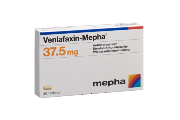 Venlafaxin-Mepha Tabl 37.5 mg 30 Stk