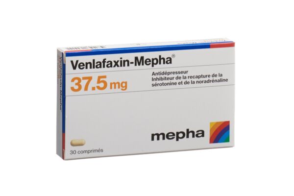 Venlafaxin-Mepha Tabl 37.5 mg 30 Stk