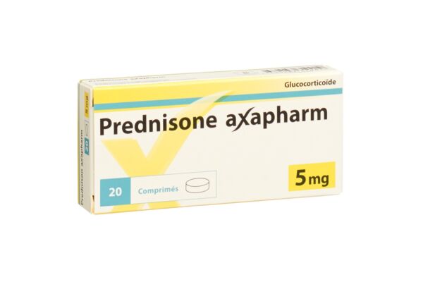 Prednison axapharm Tabl 5 mg 20 Stk